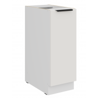 Szafka z wysuwanym koszem CARGO 30 cm biała AURO